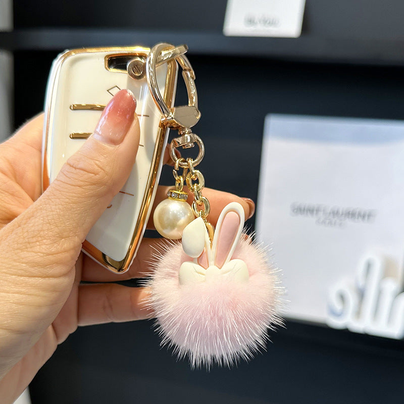 Wholesale Cute Bunny Plush Keychain